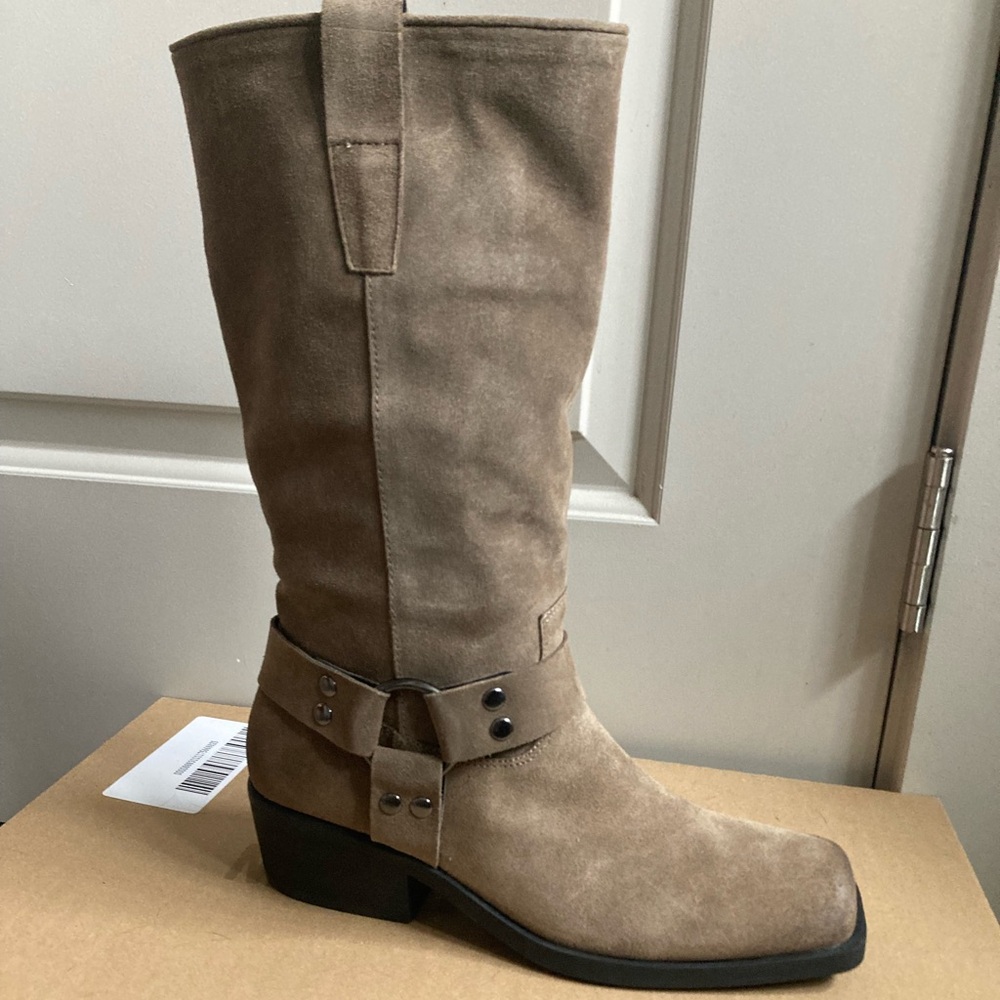 Steve Madden Tan Heeled Boots
